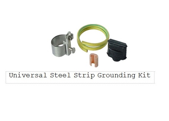 Stainless Steel Coaxial Cable Grounding Kit For Antenna Feeder System
